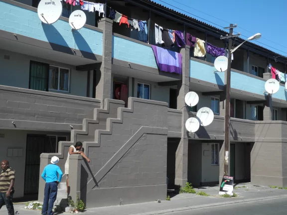 Township de Langa au Cap