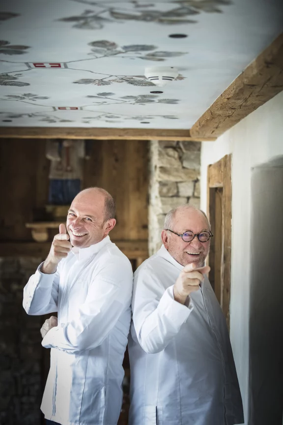 Maxime et René Meilleur, une complicité de tous les instants. Photo Matthieu Cellard.
