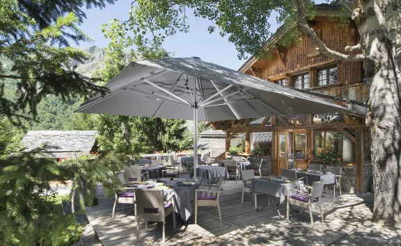 La terrasse de la Bouitte. Photo Mathieu Cellard.