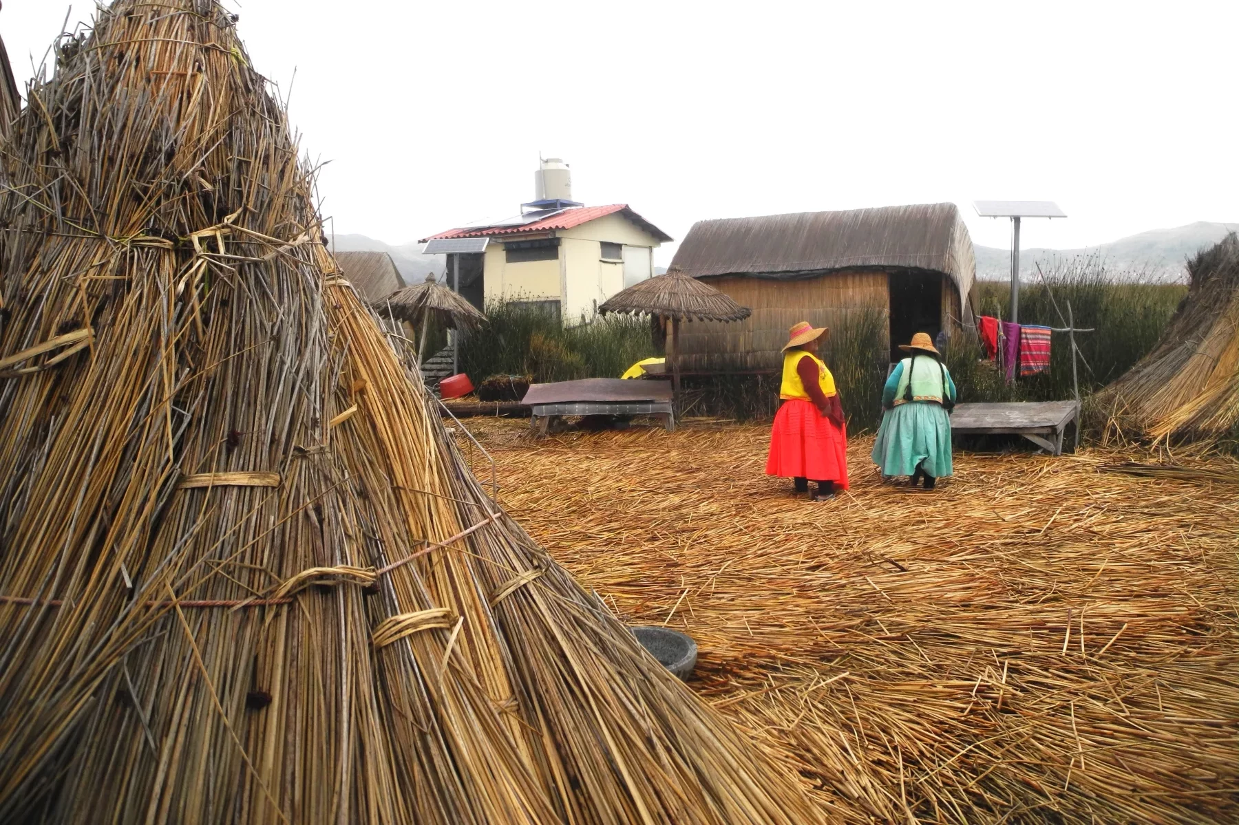 Les Uros, désormais Aymaras, perpétuent la tradition