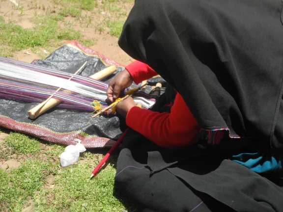 Le tissage roi à Taquile salué par l'Unesco