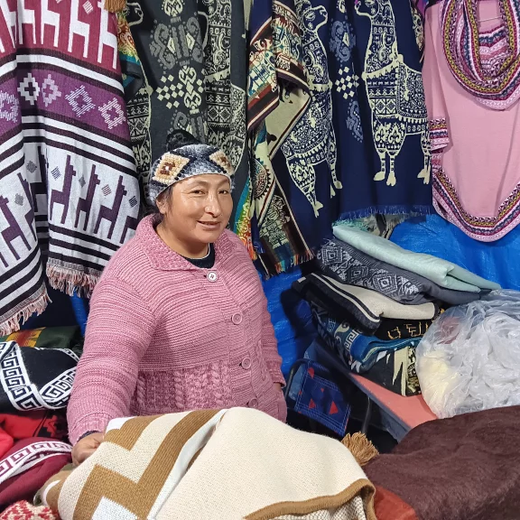 Au marché artisanal de Puno