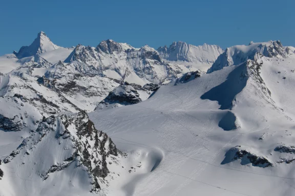 Paysage deouis le Mont-Fort.