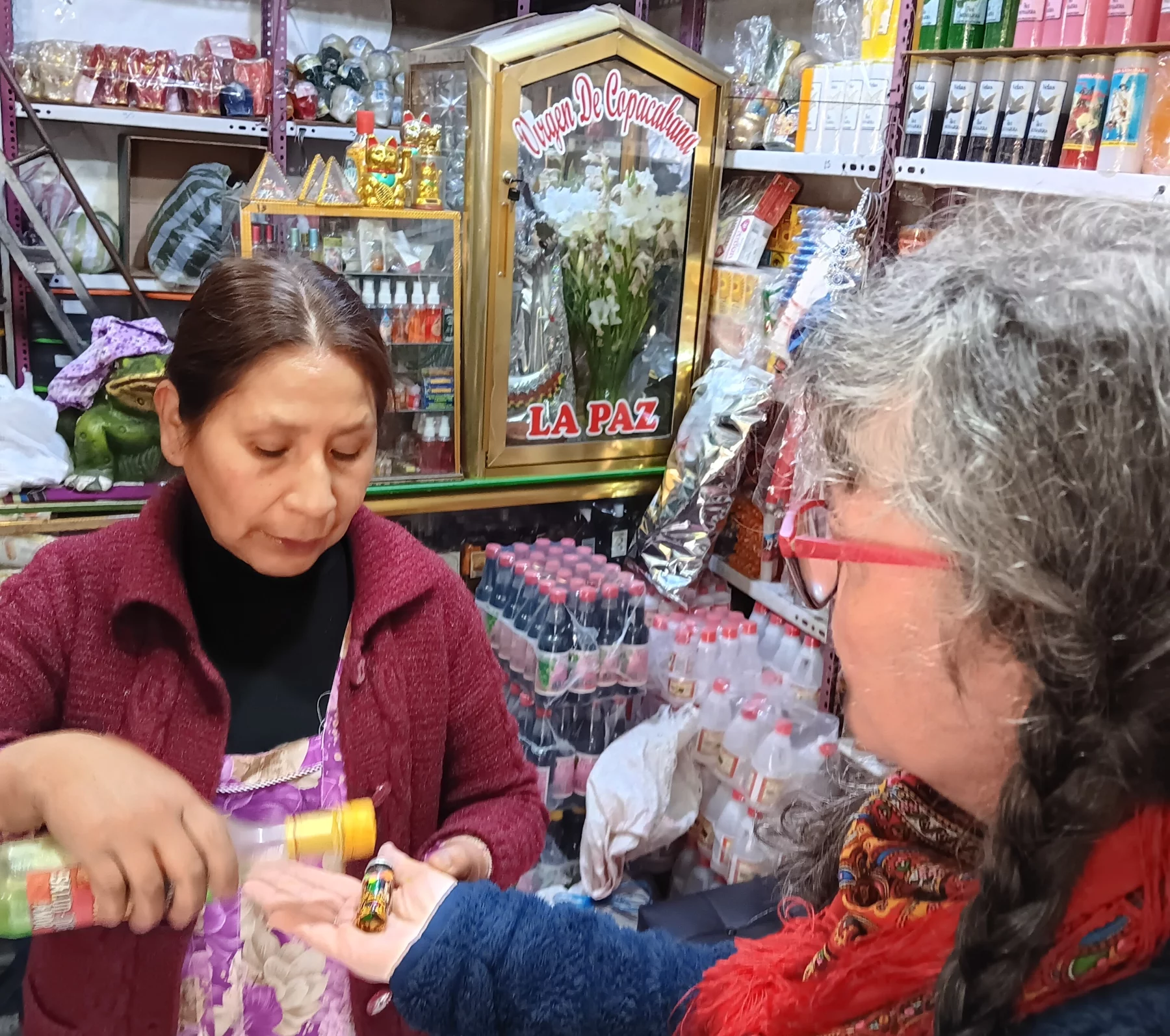 Les rituels de la magie blanche de la culture Aymara au coeur de la ville