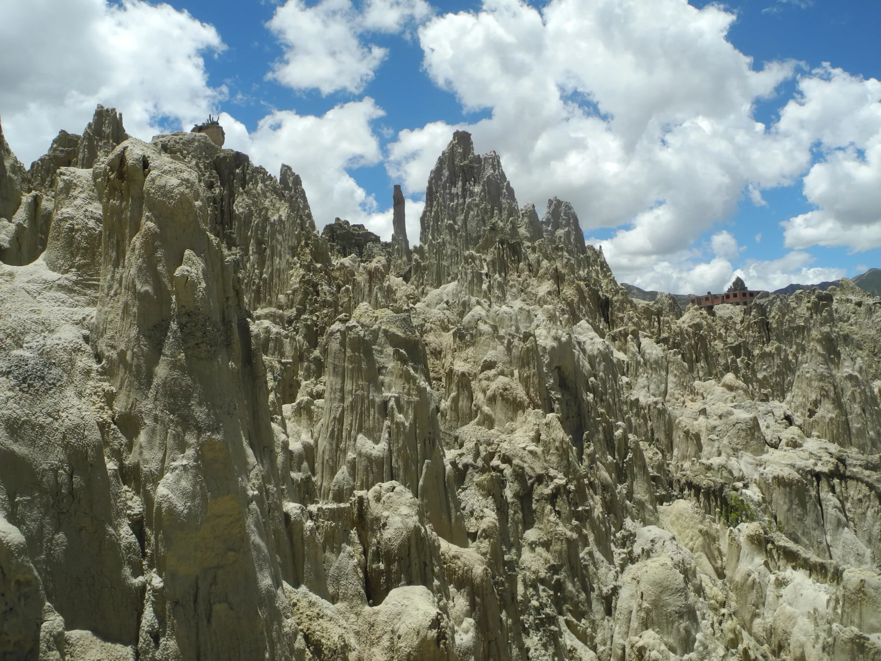 Les hauteurs de La Paz réservent quelque surprise, comme dans la vallée de la Lune,