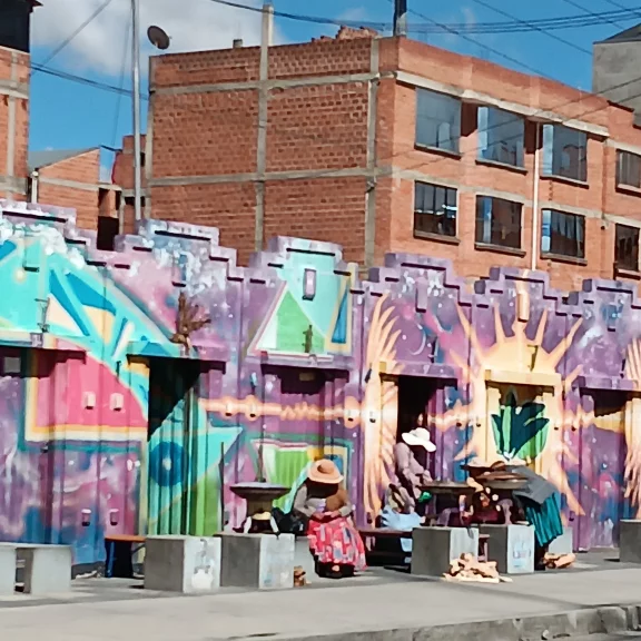 El Alto, la chaussée des chamanes