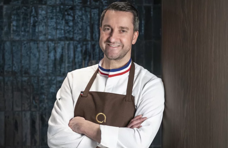 Chef du mythique restaurant "Les Crayères" durant 12 ans, Philippe Mille a crée l'Arbane à Reims au printemps 2024. Photo Anne Emmanuelle Thion