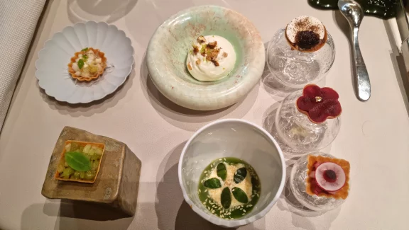 L'arbanothèque : l'interprétation culinaire des sept cépages champenois.