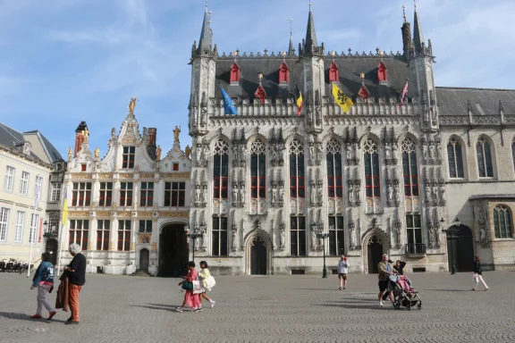 L'hotel de ville, construite au début du XVème siécle.