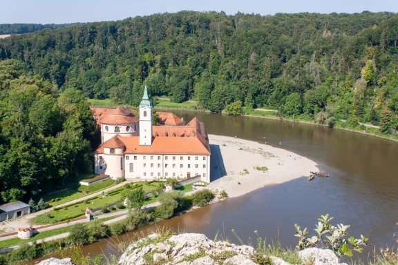 L'abbaye bénédictine de Weltenburg. Photo ©Dietmar Denger