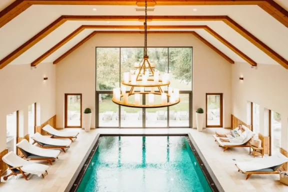 Le spa de l'hôtel Eisvogel.