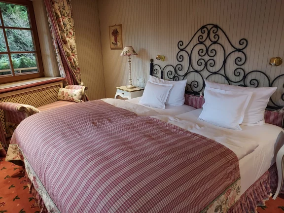 Toutes les chambres sont décorées dans un style différent.