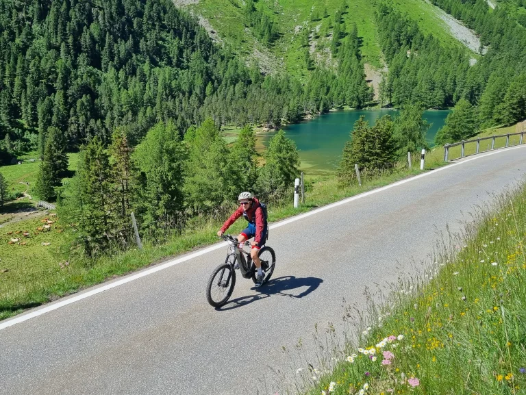 Dans le col de l'Albula.