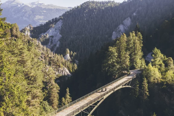 Paysages grandioses des Alpes.