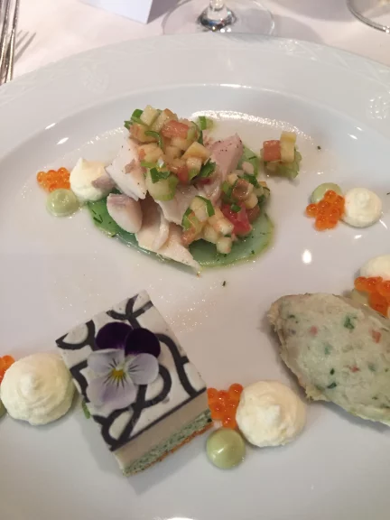 Lors du dernier déjeuner franco-allemand.