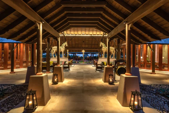 Le lobby du Datai Langkawi.