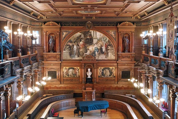 L'intérieur de l'auditorium de l'université.© Heidelberg Marketing