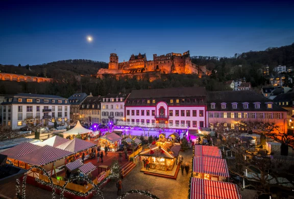 Marché de Noël à Heidelberg © Heidelberg Marketing, Foto Tobias Schwerd