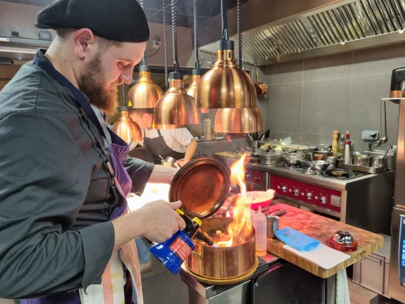 Un petit coup de chalumeau !