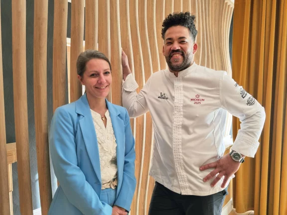 Marion Antczak et Maye Cissoko.