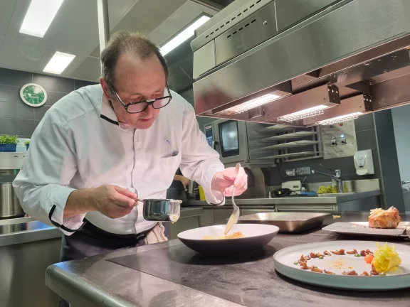 Yves Kieffer : "les sauces font parties de mon ADN culinaire."