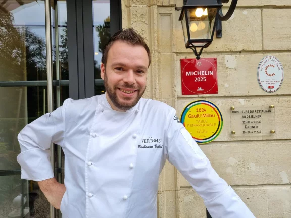 Guillaume Guidet, une étoile au Michelin et trois toques au Gault et Millau.
