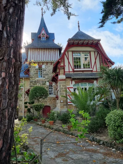 La première villa construite à La Baule.