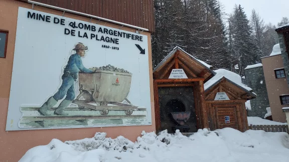 Plagne 1800 est un ancine village de miniers.