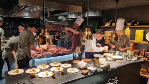 Une cuisine pour offrir un voyage sensoriel.