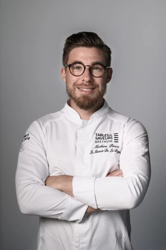 Mathieu Pérou a décroché une étoile au guide Michelin en 2021.