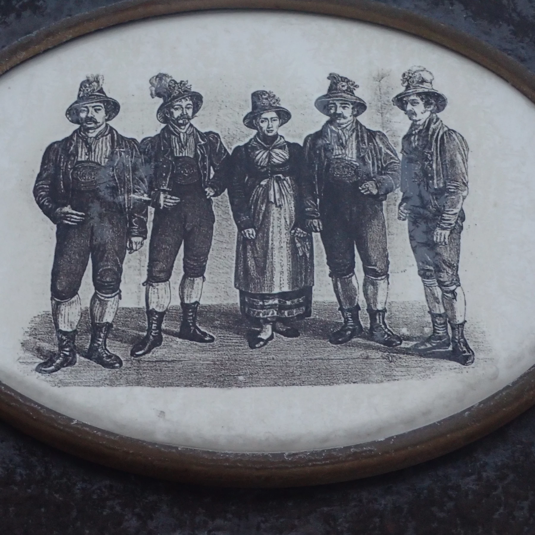 Dans leurs tenues traditionnelles, les chanteurs du Tyrol ont eu un immense succès.