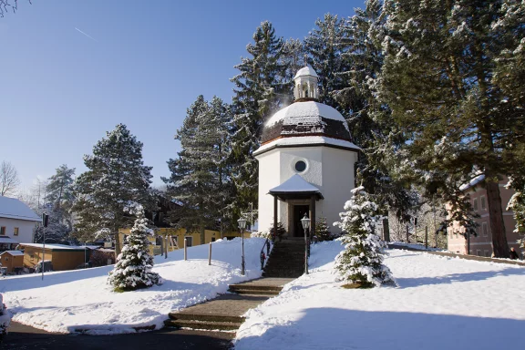 La chapelle Stille Nacht à Oberndorf. Photo Schickmayr © Tourismusverband Oberndorf