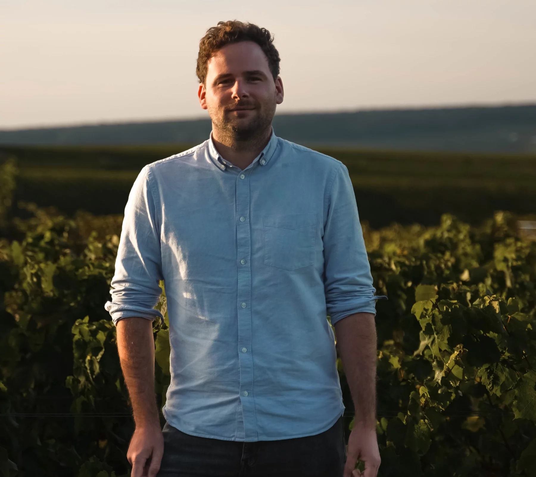 C'est Emilien qui a eu l'idée de lancer une plateforme dédiée aux champagnes de vigneron. 