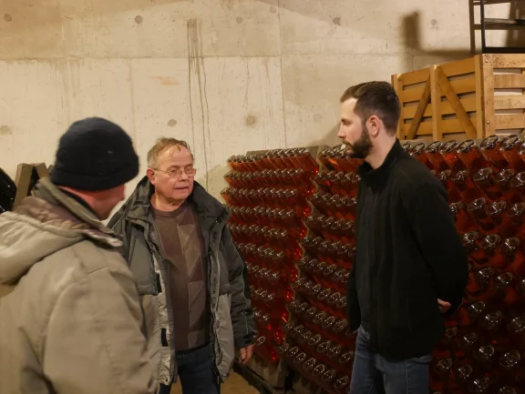 L'équipe connait chaque vigneron.