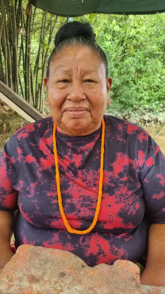 Femme amérindienne.