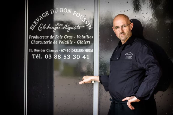 Frédéric Elchinger représente la 4eme génération de l’entreprise familiale.