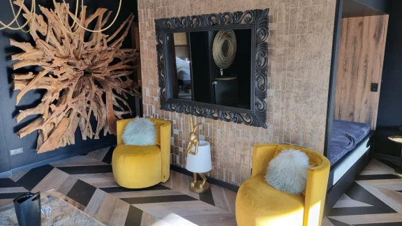 Le décor nature et contemporain de la villa Arlette.