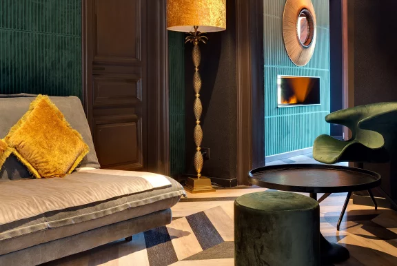 Le chic classique. Chaque suite à une identité différente.