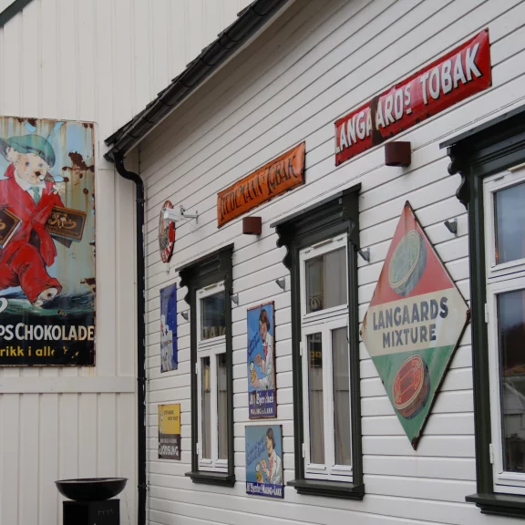 Le comptoir à Hamnnes.