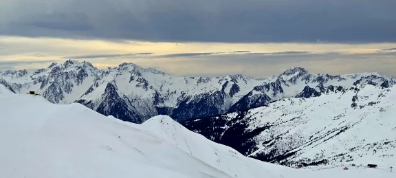 Des paysages grandioses sur les Alpes.