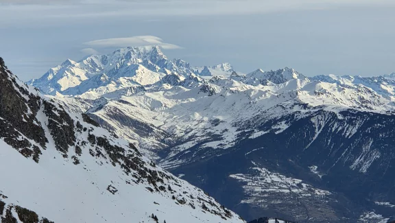 Le Mont-Blanc, le plus haut sommet d'Europe occidentale.