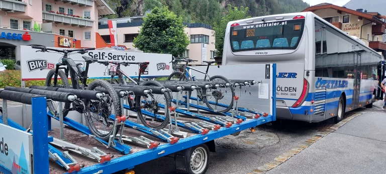 Les transports publics permettent d'embarquer les vélos