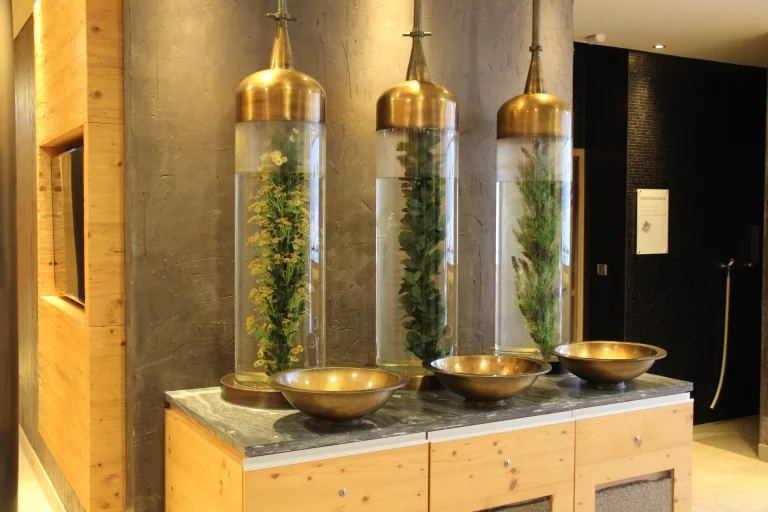 Une décoration chic et accueillant au spa