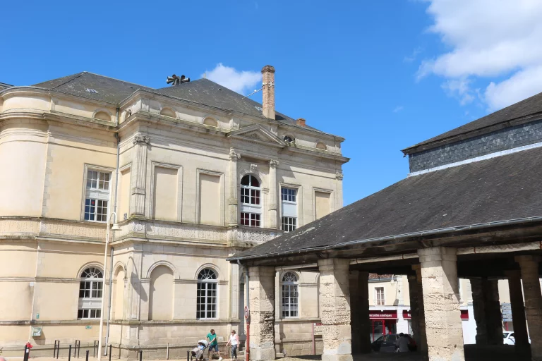 Le théâtre à l'italienne à Mamers.