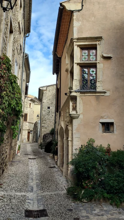 Dans le cœur médiéval de Rochemaure.