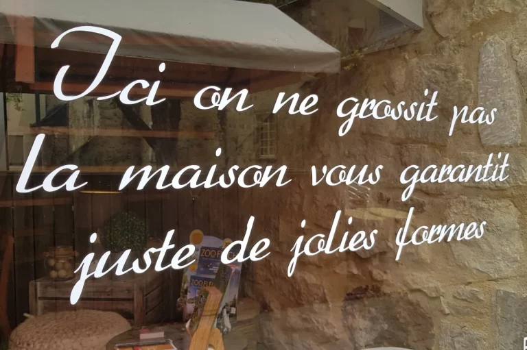 Une vitrine qui rassure....