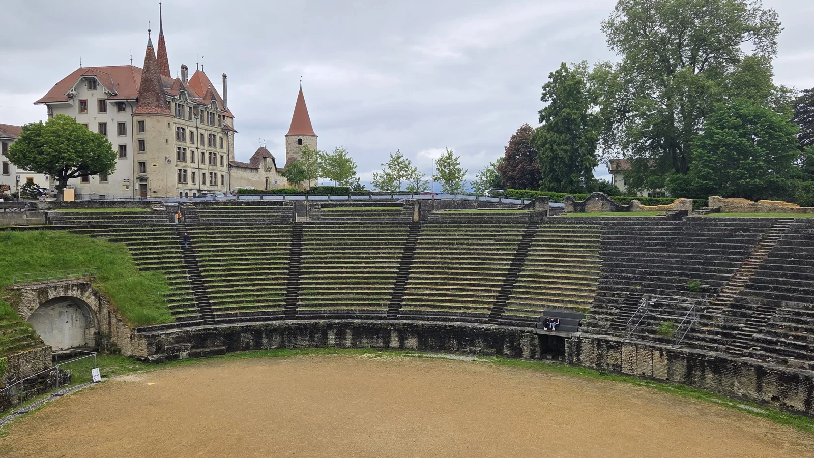 L'amphithéâtre d'Avenches.