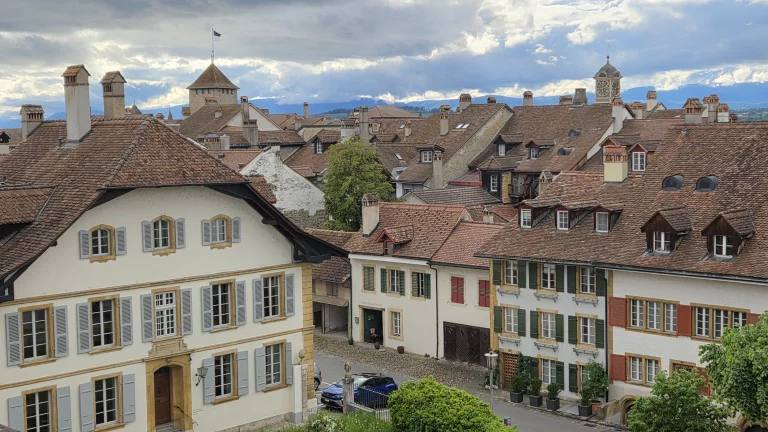 La ville de Morat.