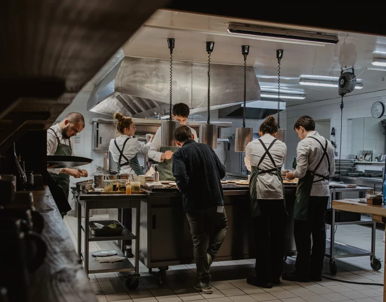 La Butte dispose d'une grande et belle cuisine. Photo Emilie Guelpa