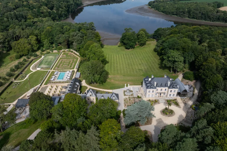 Le domaine de Locguénolé est accessible en bateau depuis la rade de Lorient. Photo : Christophe Le Potier.